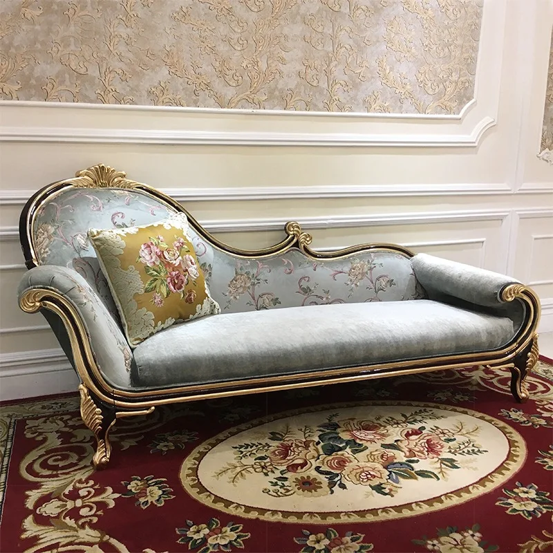 French beauty couch American embroidery recliner solid wood lazy chair bedroom fabric chaise longue
French beauty couch American embroidery recliner solid wood lazy chair bedroom fabric chaise longue