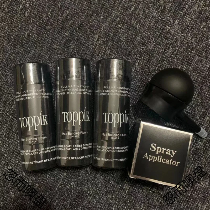 Toppik Hair Building Fiber Set Cover Sparse Hair Bald Spots Hair Loss Fiber Refill Spray Hair Fiber Powder Applicator
Toppik Hair Building Fiber Set Cover Sparse Hair Bald Spots Hair Loss Fiber Refill Spray Hair Fiber Powder Applicator