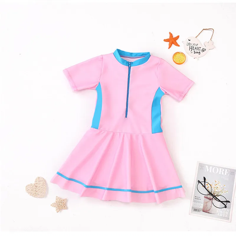 2-12 Year Old Girl Swimsuit Korean Version Solid Color One Piece Swimsuit Conservative Girl Student Beach One Piece Swimsuit
2-12 Year Old Girl Swimsuit Korean Version Solid Color One Piece Swimsuit Conservative Girl Student Beach One Piece Swimsuit