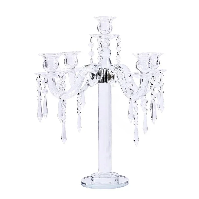 Wedding Candlestick Ornaments Crystal Glass Candle Holders European Home Decoration Light Luxury Dining Table Candle Decoration
Wedding Candlestick Ornaments Crystal Glass Candle Holders European Home Decoration Light Luxury Dining Table Candle Decoration