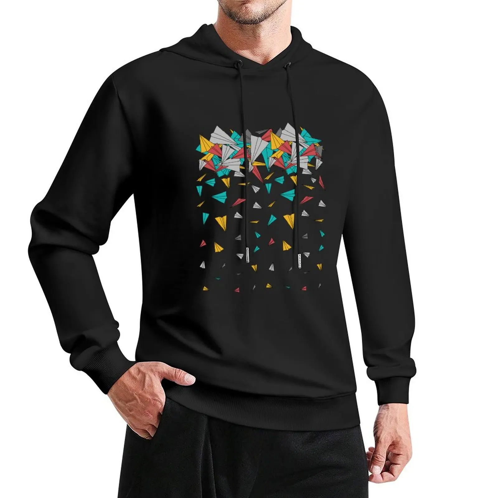 Flying paper planes Pullover Hoodie fashion men men's clothing autumn clothes new in hoodies and blouses
Flying paper planes Pullover Hoodie fashion men men's clothing autumn clothes new in hoodies and blouses