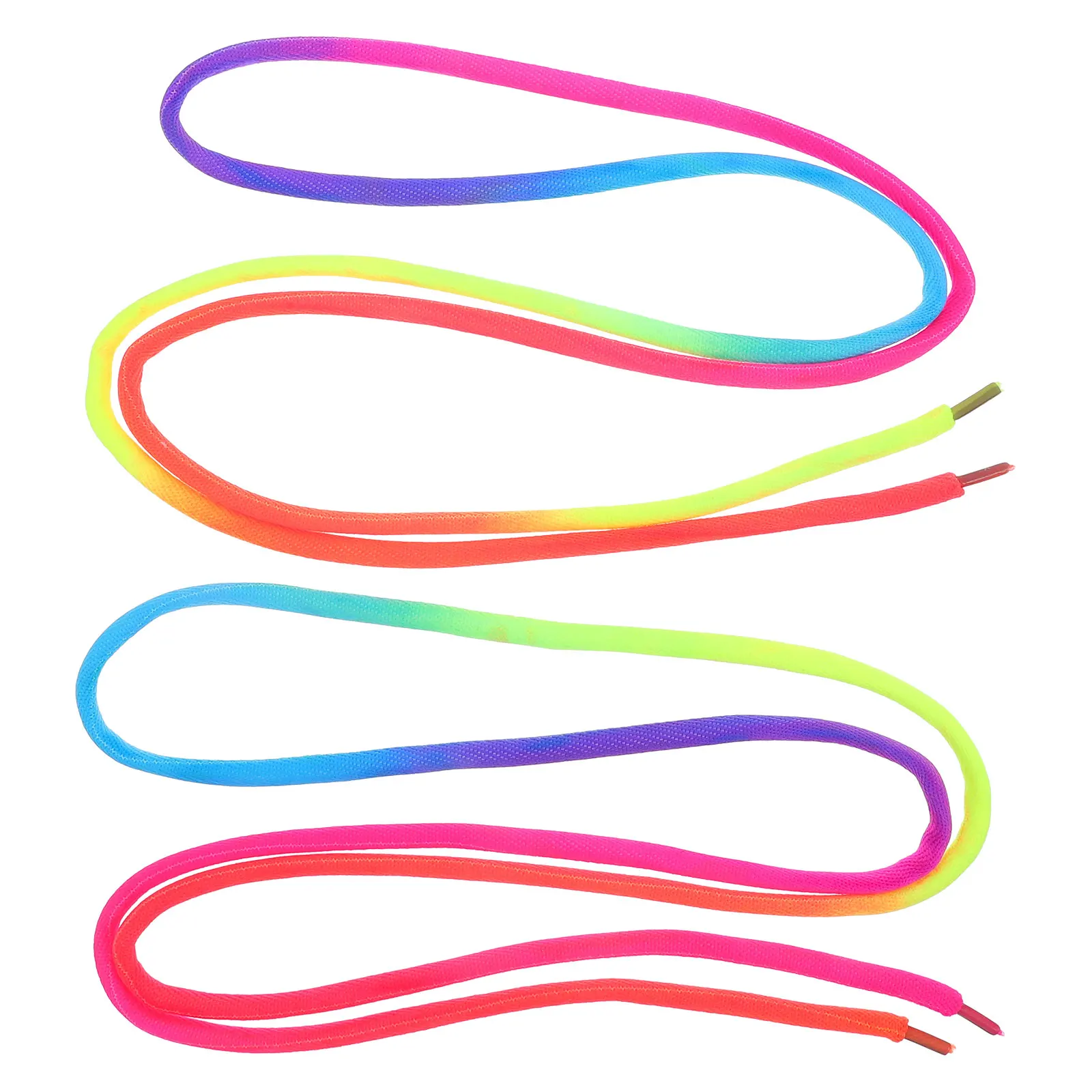 Rainbow Round Shoelaces 120cm Colorful Laces for Sneakers Canvas Shoes Elastic Polyester Gradient Design Shoe Accessories
Rainbow Round Shoelaces 120cm Colorful Laces for Sneakers Canvas Shoes Elastic Polyester Gradient Design Shoe Accessories