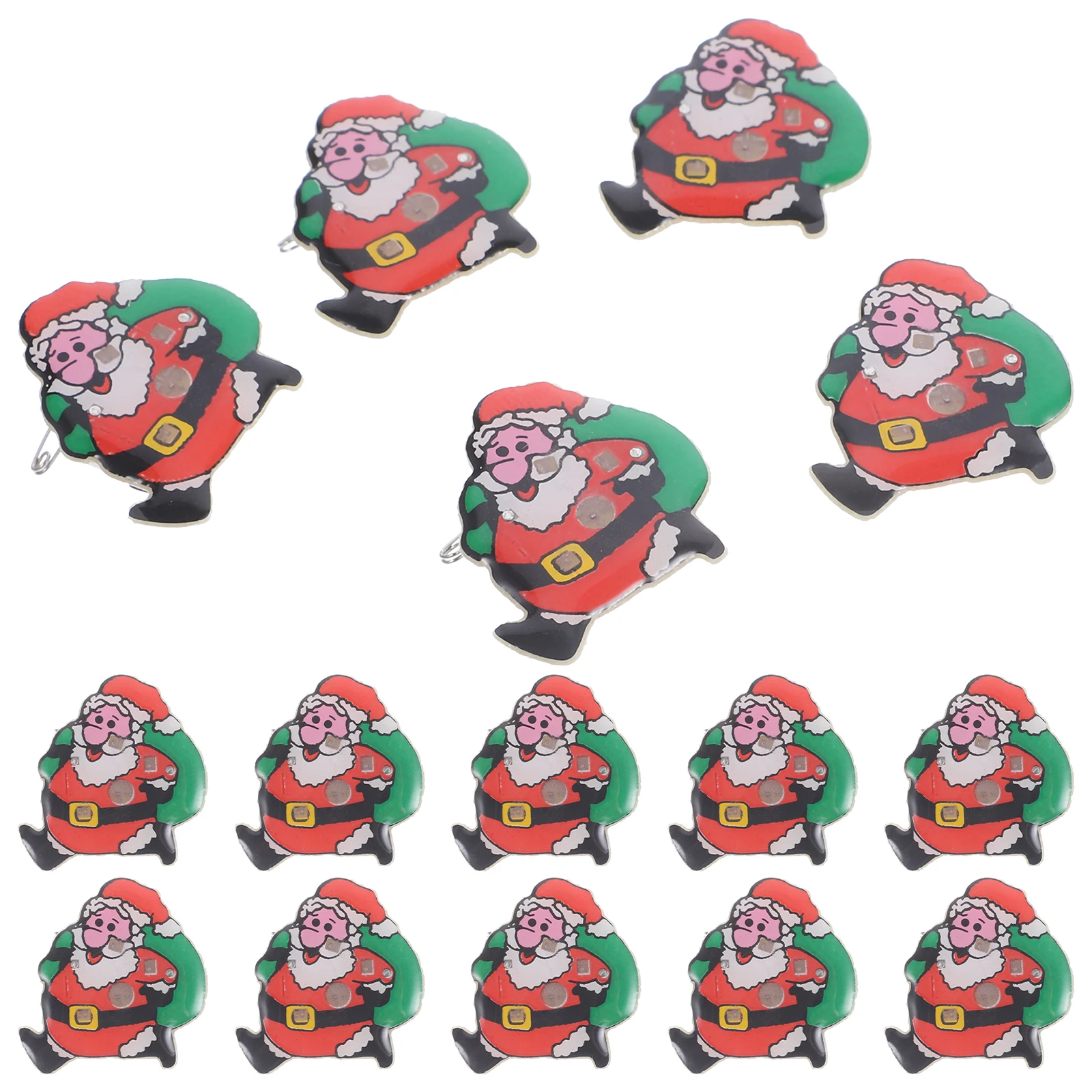 25 Pcs Brooches LED Santa Pins for Christmas Decor Halloween Brooch For Christmas Party Reusable Jewelry Gifts
25 Pcs Brooches LED Santa Pins for Christmas Decor Halloween Brooch For Christmas Party Reusable Jewelry Gifts