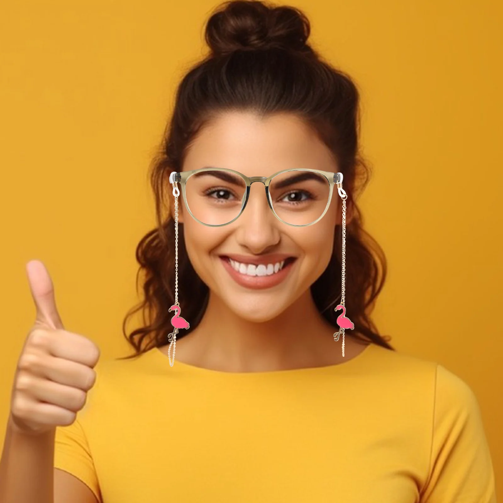 Flamingo Eyeglasses Chain Fashionable Accessories Decorate Party Glasses Anti Drop Chains Office Favors Heat Resistance Protect
Flamingo Eyeglasses Chain Fashionable Accessories Decorate Party Glasses Anti Drop Chains Office Favors Heat Resistance Protect