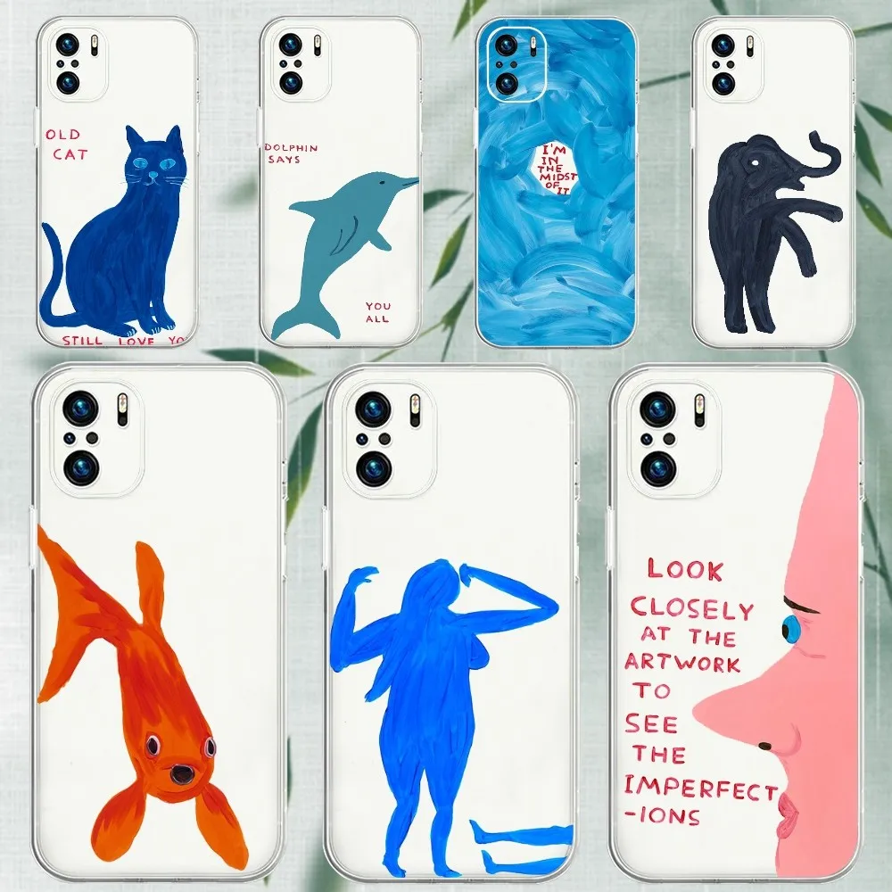 David Shrigley Visual Arts Phone Case For Xiaomi 11 Redmi Note 11 5G 8T 9A 9 10T Note8Pro Note9 12SUltra Transparent Case
David Shrigley Visual Arts Phone Case For Xiaomi 11 Redmi Note 11 5G 8T 9A 9 10T Note8Pro Note9 12SUltra Transparent Case