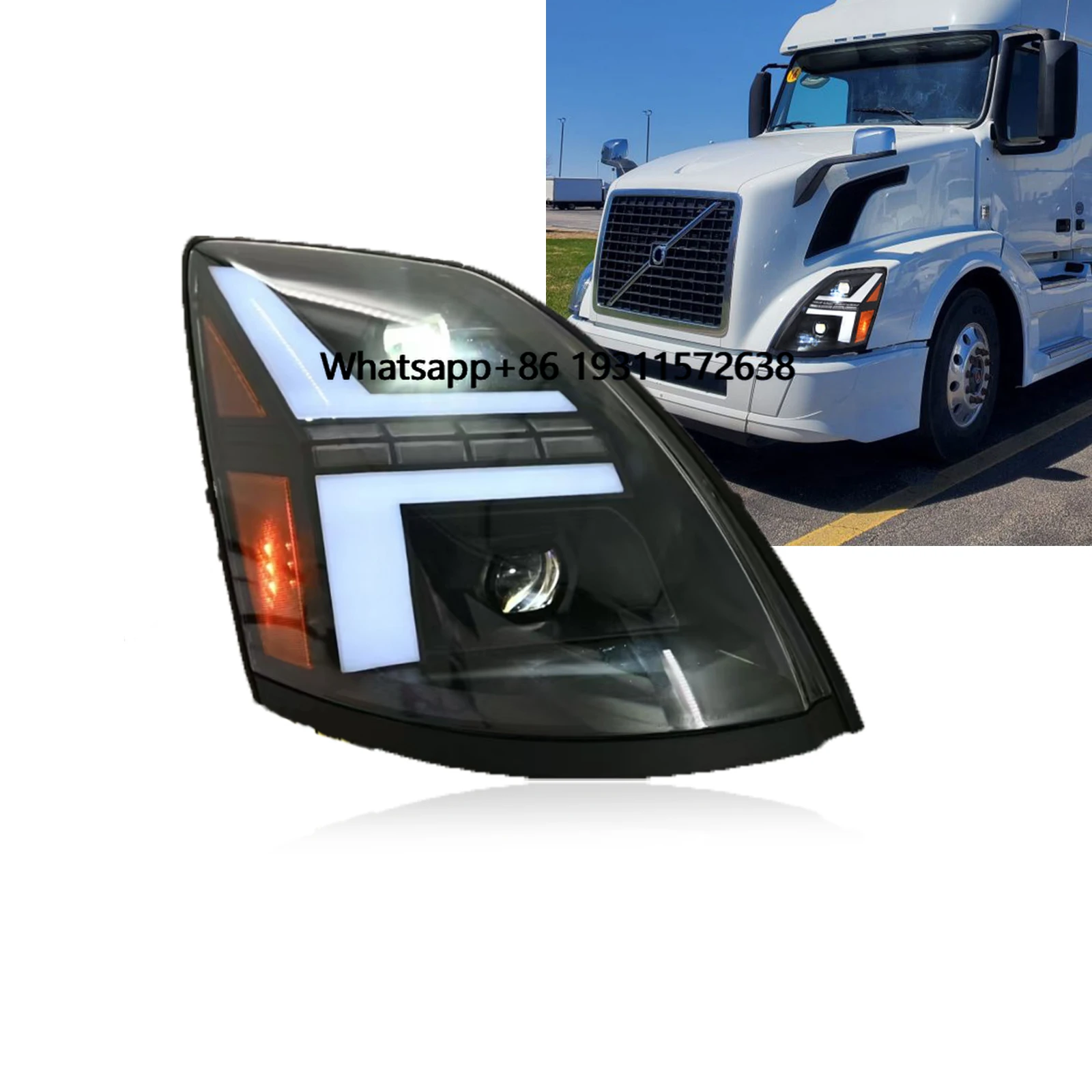 HOSI Car Accessories for VNL VNM 2004-2018 Led Headlights VN 2004-2015 Car Front Light VNX 2015-2018 Led Headlamp
HOSI Car Accessories for VNL VNM 2004-2018 Led Headlights VN 2004-2015 Car Front Light VNX 2015-2018 Led Headlamp