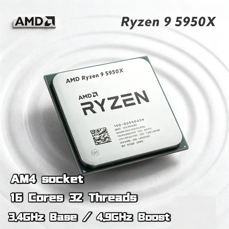 Gaming CPU AMD R9 5950X Ryzen 9 5950X 16C 32T 4.9GHz Boost 7nm AM4 64MB L3 105W PCIe 4.0 DDR4 3200 Desktop Processor Tray No Fan
Gaming CPU AMD R9 5950X Ryzen 9 5950X 16C 32T 4.9GHz Boost 7nm AM4 64MB L3 105W PCIe 4.0 DDR4 3200 Desktop Processor Tray No Fan