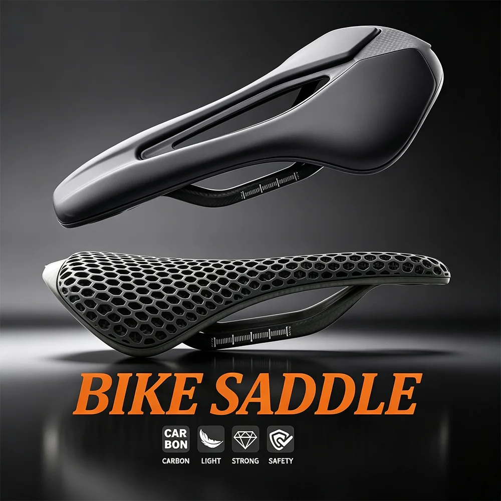 MTB Seatpost Matching Bike Seat Cushion Full Carbon Fiber 3D Printed Ultralight Saddle For Road Mountain Cycling
MTB Seatpost Matching Bike Seat Cushion Full Carbon Fiber 3D Printed Ultralight Saddle For Road Mountain Cycling