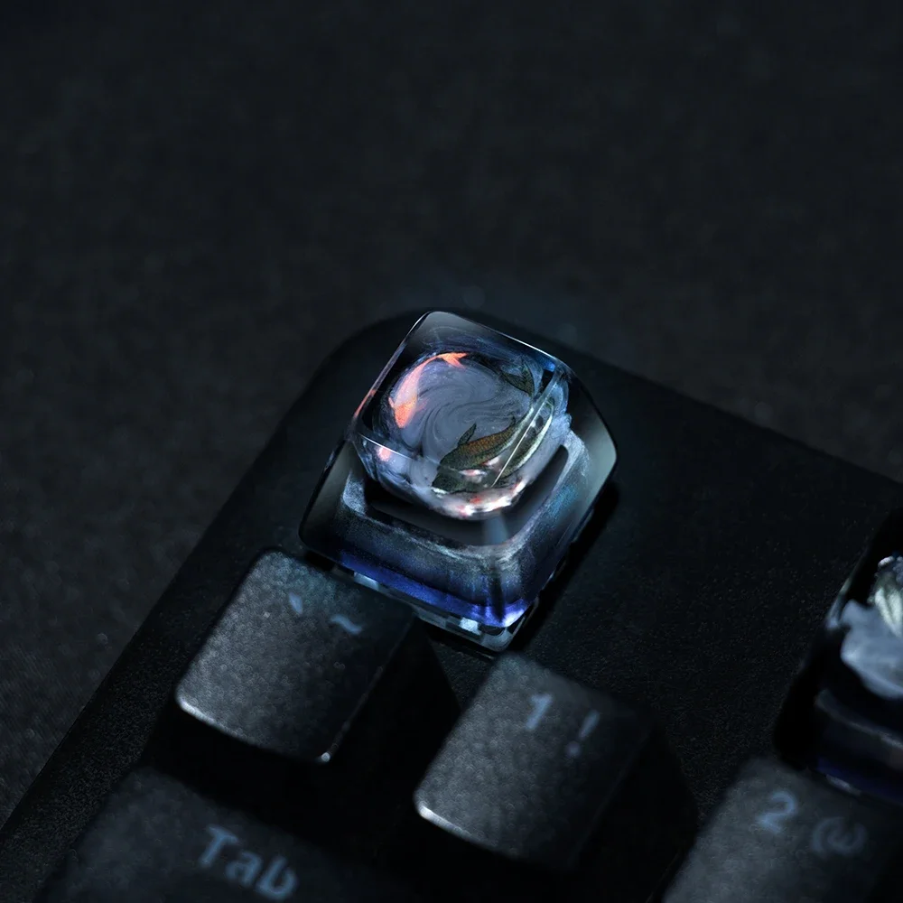 Original national style Koi keycaps Personalized keycaps Handmade light-transmitting cross shaft
Original national style Koi keycaps Personalized keycaps Handmade light-transmitting cross shaft