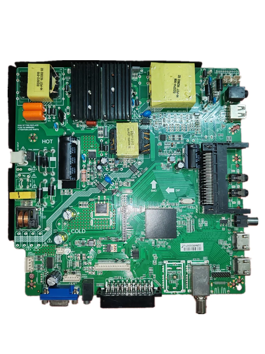 Free shipping! LDD.M3463.G Three in one TV motherboard tested well 75-85v 450x2 ma
Free shipping! LDD.M3463.G Three in one TV motherboard tested well 75-85v 450x2 ma