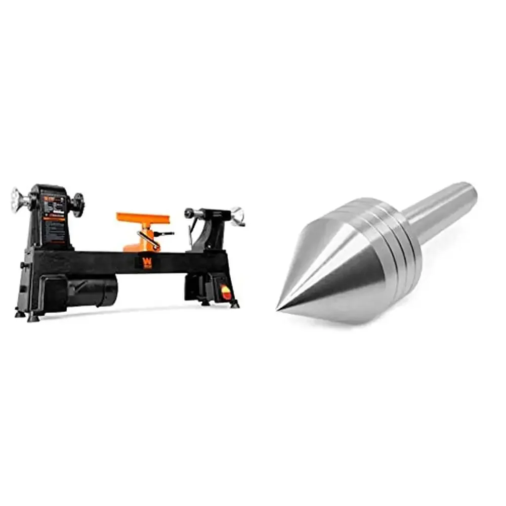 Benchtop Wood Lathe 5-Speed 12x18 MT2 Tailstock Live Center Precision Crafted Woodworking Tool
Benchtop Wood Lathe 5-Speed 12x18 MT2 Tailstock Live Center Precision Crafted Woodworking Tool
