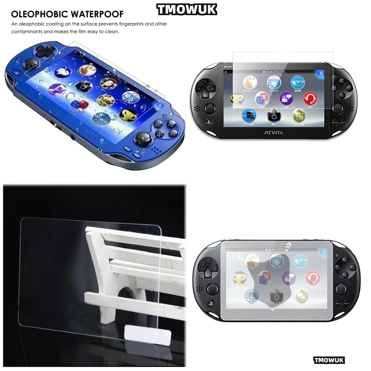 Fingerprints Resistant Screen Protector For Sony PS Vita 1000 PS Vita 2000, Tempered Glass, Long-Lasting Clarity
Fingerprints Resistant Screen Protector For Sony PS Vita 1000 PS Vita 2000, Tempered Glass, Long-Lasting Clarity