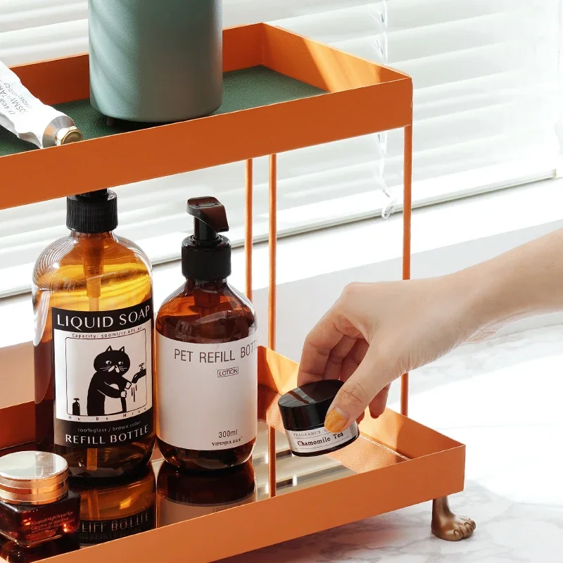 NordicStyle BathroomShelf Perfumes and Cosmetics Organizer Light Luxury Home Storage Solution Essentials HolderChic BathroomRack
NordicStyle BathroomShelf Perfumes and Cosmetics Organizer Light Luxury Home Storage Solution Essentials HolderChic BathroomRack
