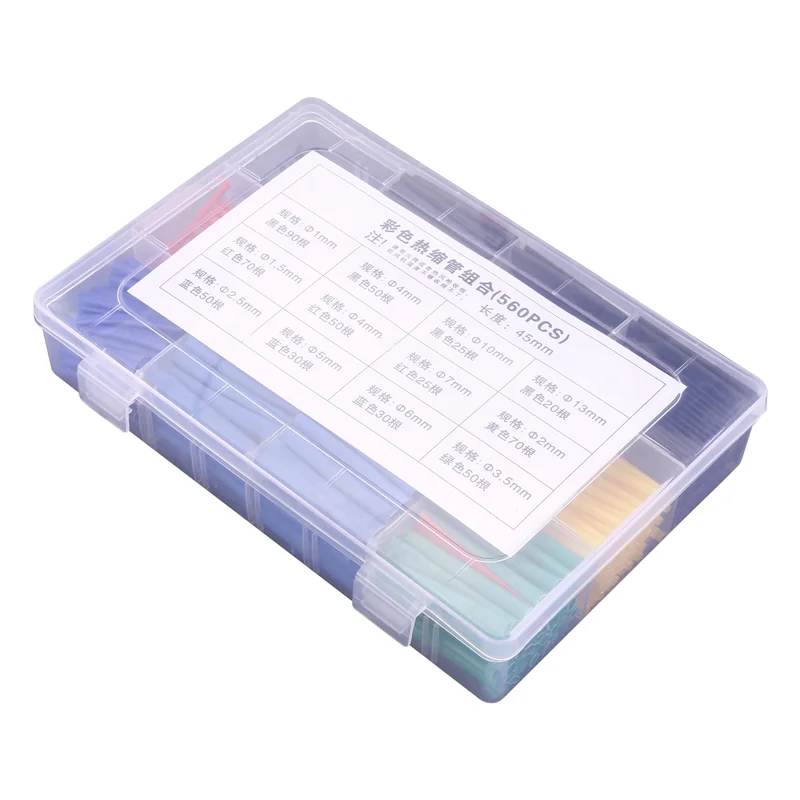 ABJT-560Pcs Термоусадочная трубка Изоляционная термоусадочная трубка Автомобильный электрический кабель в ассортименте
ABJT-560Pcs Термоусадочная трубка Изоляционная термоусадочная трубка Автомобильный электрический кабель в ассортименте