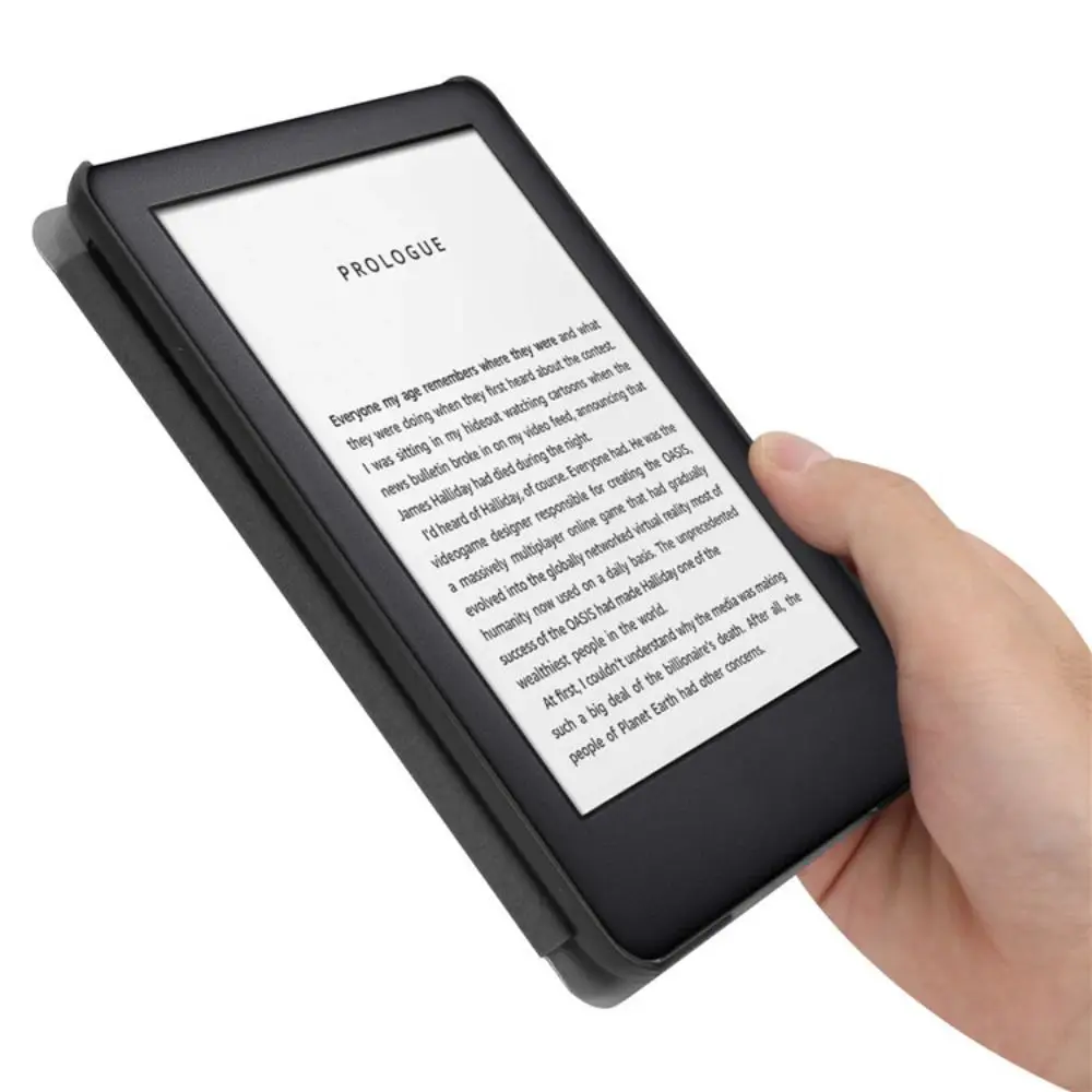 Premium 6 Inch E-Reader Case Shockproof Anti-fall Back Cover Leather Microfiber Lining Protective Shell for Kindle Voyage
Premium 6 Inch E-Reader Case Shockproof Anti-fall Back Cover Leather Microfiber Lining Protective Shell for Kindle Voyage