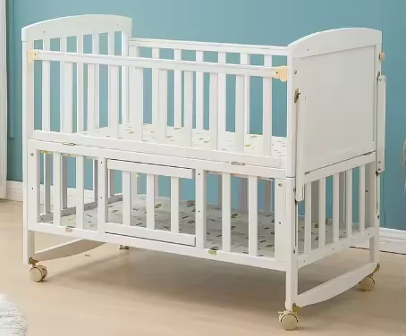 Factory Price White European Style Wooden Baby Cradle Multifunctional Solid Wood Babi New Bed Born
Factory Price White European Style Wooden Baby Cradle Multifunctional Solid Wood Babi New Bed Born