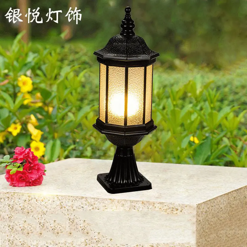 Retro Waterproof Outdoor Column Light Die-Cast Aluminum Black Sturdy Porch Terrace Garden Modern Fence Villa Lighting
Retro Waterproof Outdoor Column Light Die-Cast Aluminum Black Sturdy Porch Terrace Garden Modern Fence Villa Lighting