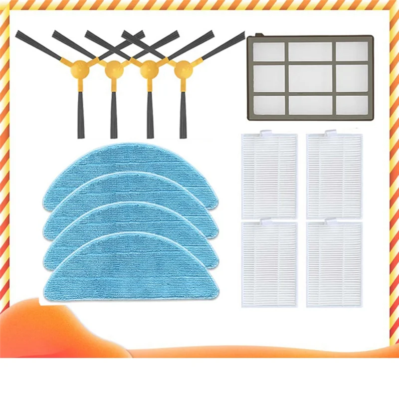 A24F-Side Brush Hepa Filter Mop Pad Primary Filter Vacuum Cleaner Accessories Plastic For GARLYN SR-600 Robot Vacuum Cleaner
A24F-Side Brush Hepa Filter Mop Pad Primary Filter Vacuum Cleaner Accessories Plastic For GARLYN SR-600 Robot Vacuum Cleaner