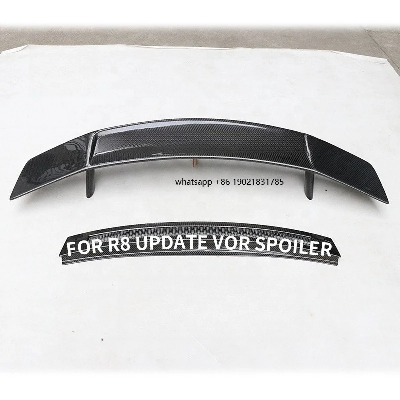 Vors Style Dry Carbon Fiber Car Large Spoiler Wing for R8 2008-2015 Model
Vors Style Dry Carbon Fiber Car Large Spoiler Wing for R8 2008-2015 Model