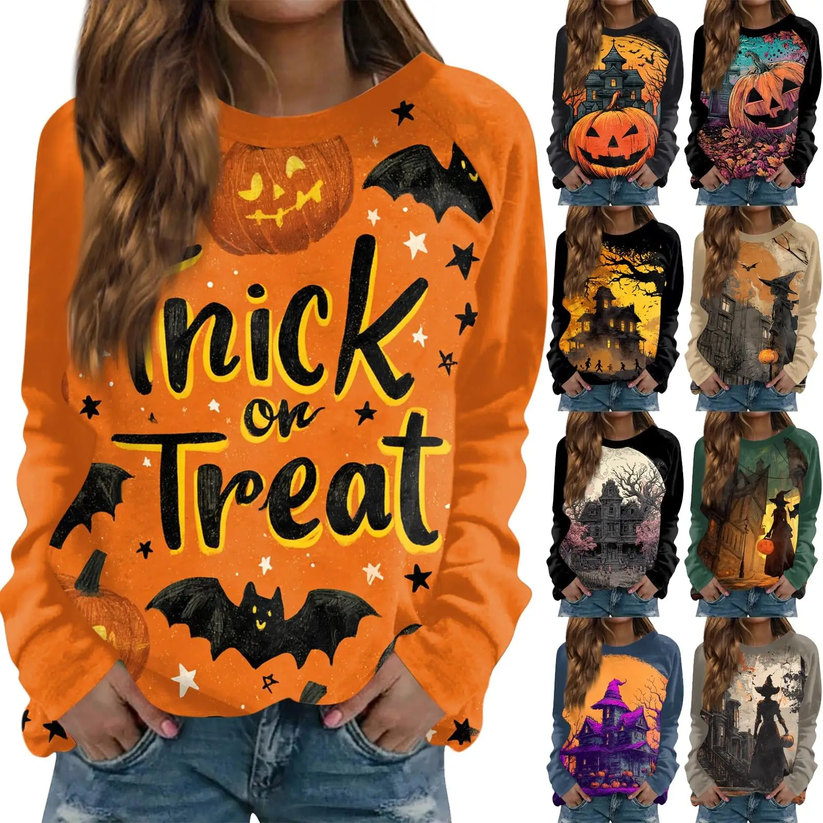 Halloween T Shirt for Women Long Sleeve Gothic Graphic T Shirts Crewneck Fashion Tee Tops Fall Outfit Clothes 2025
Halloween T Shirt for Women Long Sleeve Gothic Graphic T Shirts Crewneck Fashion Tee Tops Fall Outfit Clothes 2025