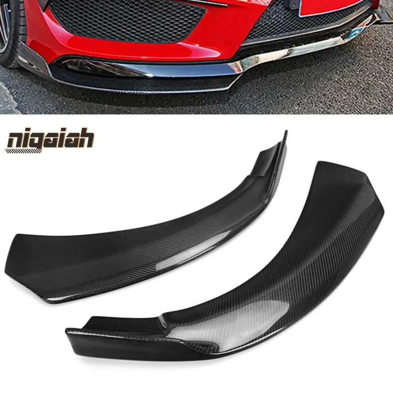 W117 Bumper Cover Side Splitter Carbon Fiber Protector Trim for Mercedes Benz CLA W117 2014-2019 Front Rear Side Lips Splitter
W117 Bumper Cover Side Splitter Carbon Fiber Protector Trim for Mercedes Benz CLA W117 2014-2019 Front Rear Side Lips Splitter