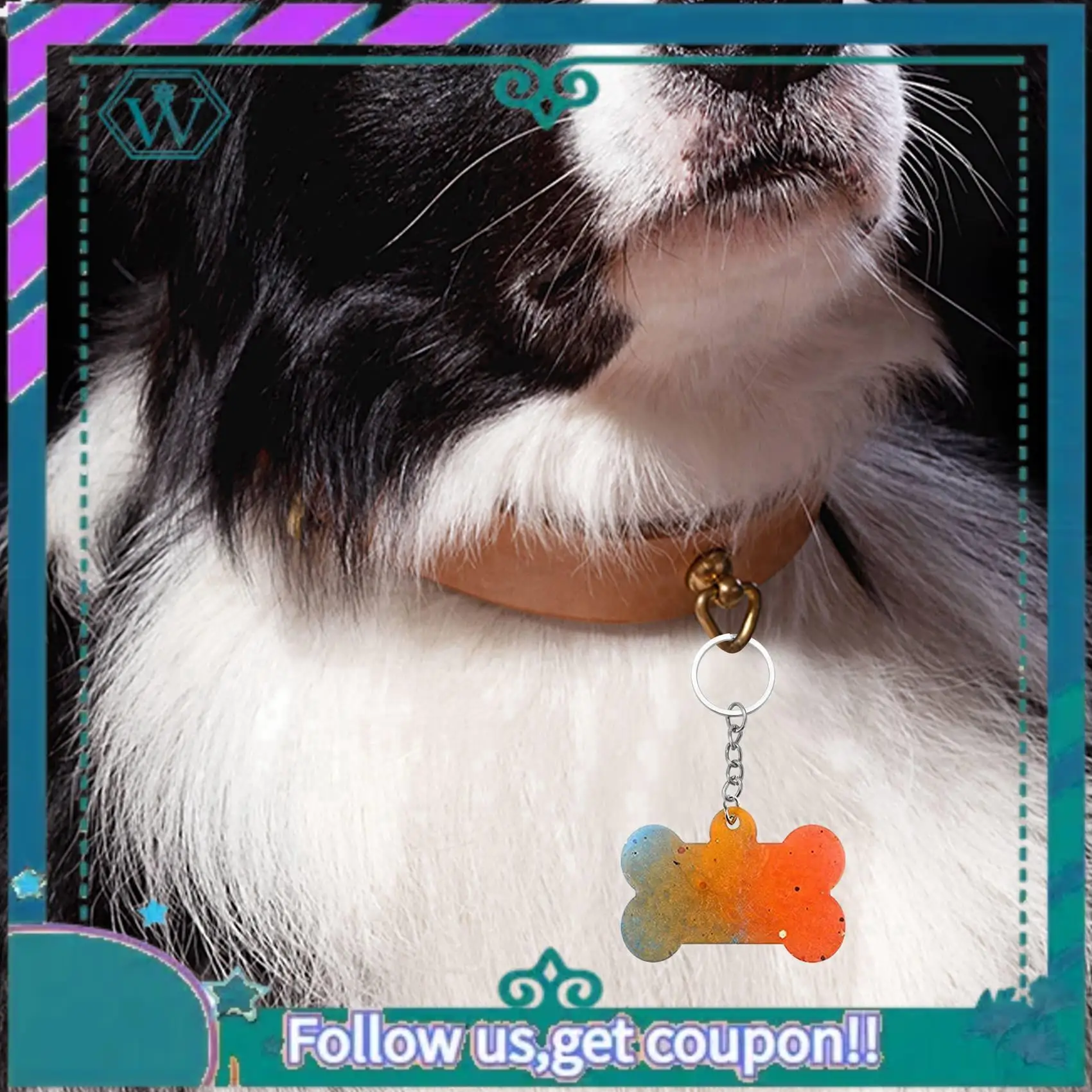Premium Dog Bone Resin Silicone Molds, 10Pcs DIY Cute Dog Tag Epoxy Resin Mold With 20 Pcs Keychains For DIY Crafts Making
Premium Dog Bone Resin Silicone Molds, 10Pcs DIY Cute Dog Tag Epoxy Resin Mold With 20 Pcs Keychains For DIY Crafts Making