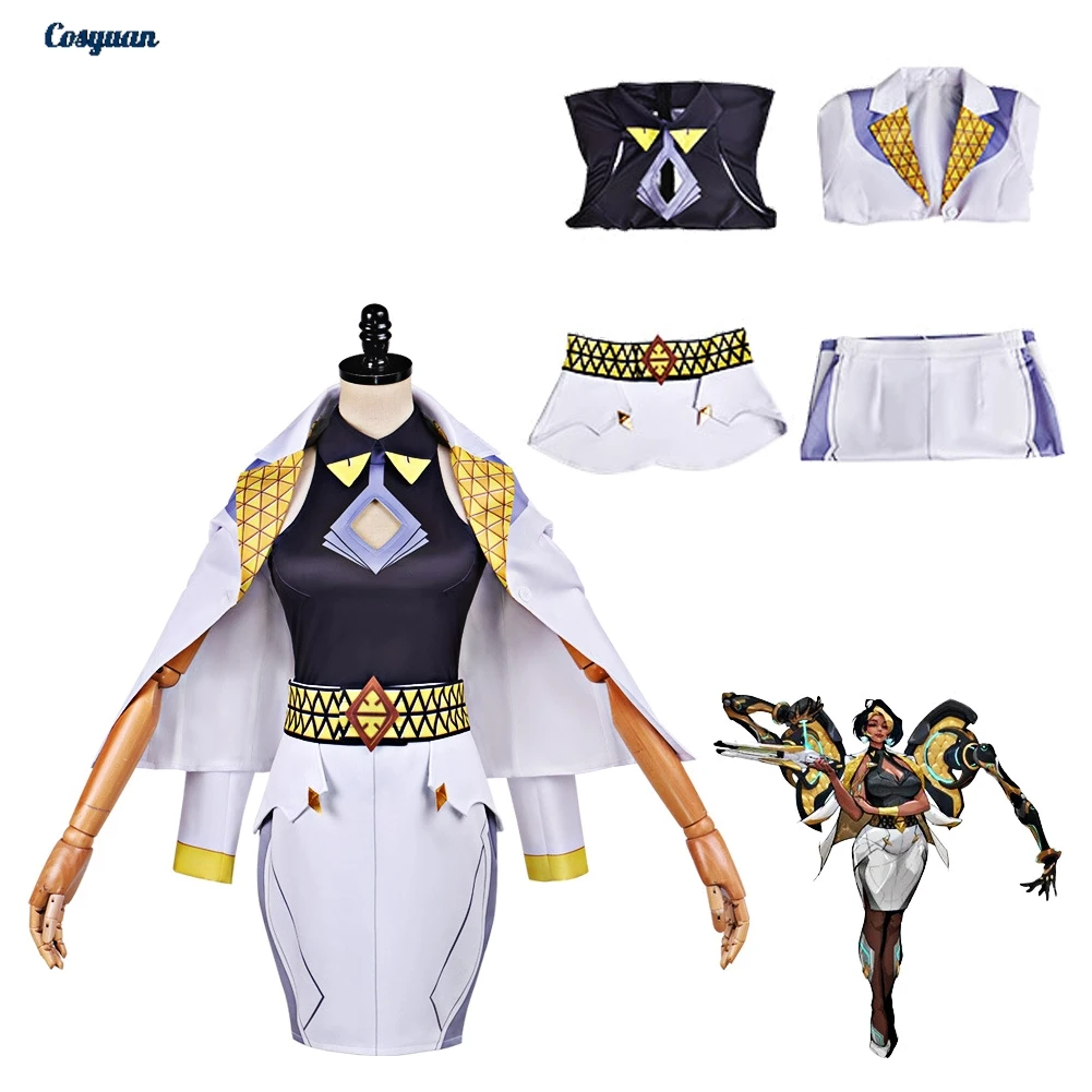Game OW Cosplay Domina Top Skirt Coat Clothes Women Party Disguise Roleplay Female Halloween Costume Carnival Outfits Suits
Game OW Cosplay Domina Top Skirt Coat Clothes Women Party Disguise Roleplay Female Halloween Costume Carnival Outfits Suits