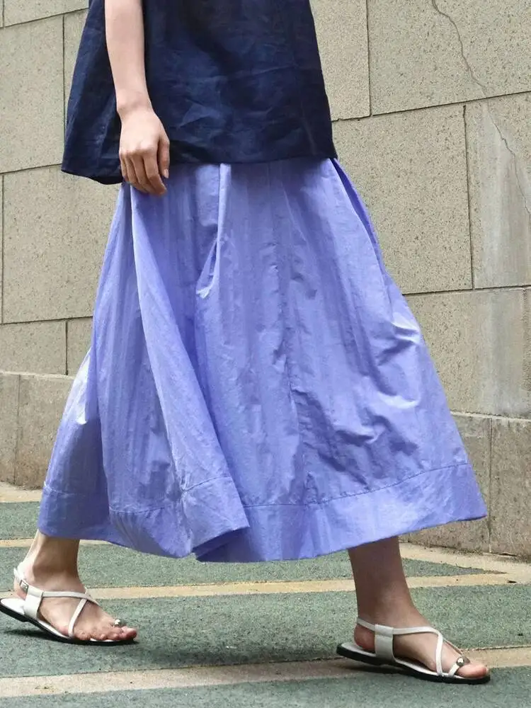 Waist Purple High Coffee Pleated Pocket Casual A-line Half-body Skirt Women Fashion New Spring Autumn 2026 6X3K
Waist Purple High Coffee Pleated Pocket Casual A-line Half-body Skirt Women Fashion New Spring Autumn 2026 6X3K