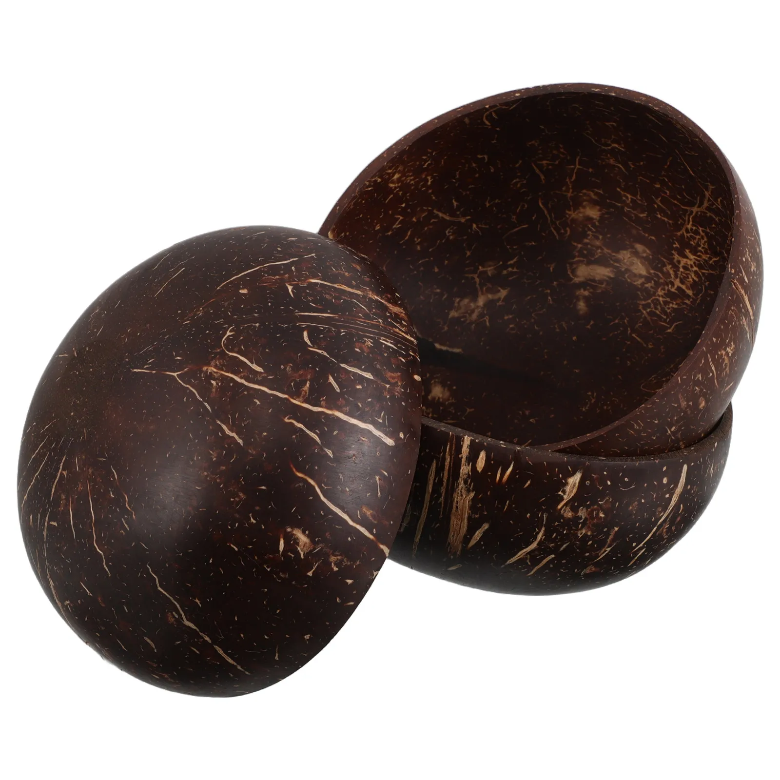3pcs Coconut Shell Natural Material Food Holder Storage Cups Snack Containers Decorative Fruit Wooden Salad Bowls Coconuts
3pcs Coconut Shell Natural Material Food Holder Storage Cups Snack Containers Decorative Fruit Wooden Salad Bowls Coconuts
