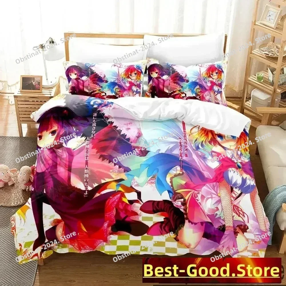 Anime No Game No Life Bedding Set Duvet Cover Bed Set Quilt Cover Pillowcase Comforter king Queen Size Boys Adult Bedding Set
Anime No Game No Life Bedding Set Duvet Cover Bed Set Quilt Cover Pillowcase Comforter king Queen Size Boys Adult Bedding Set