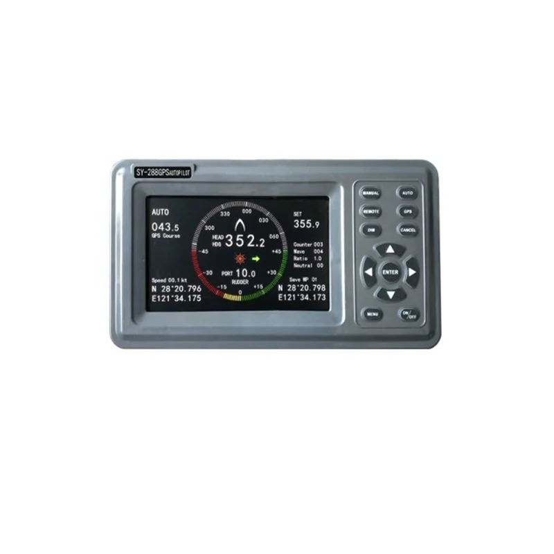 Chinese Manufacture Autopilot Steering System Remote Control Marine Autopilot System SY-288 GPS
Chinese Manufacture Autopilot Steering System Remote Control Marine Autopilot System SY-288 GPS