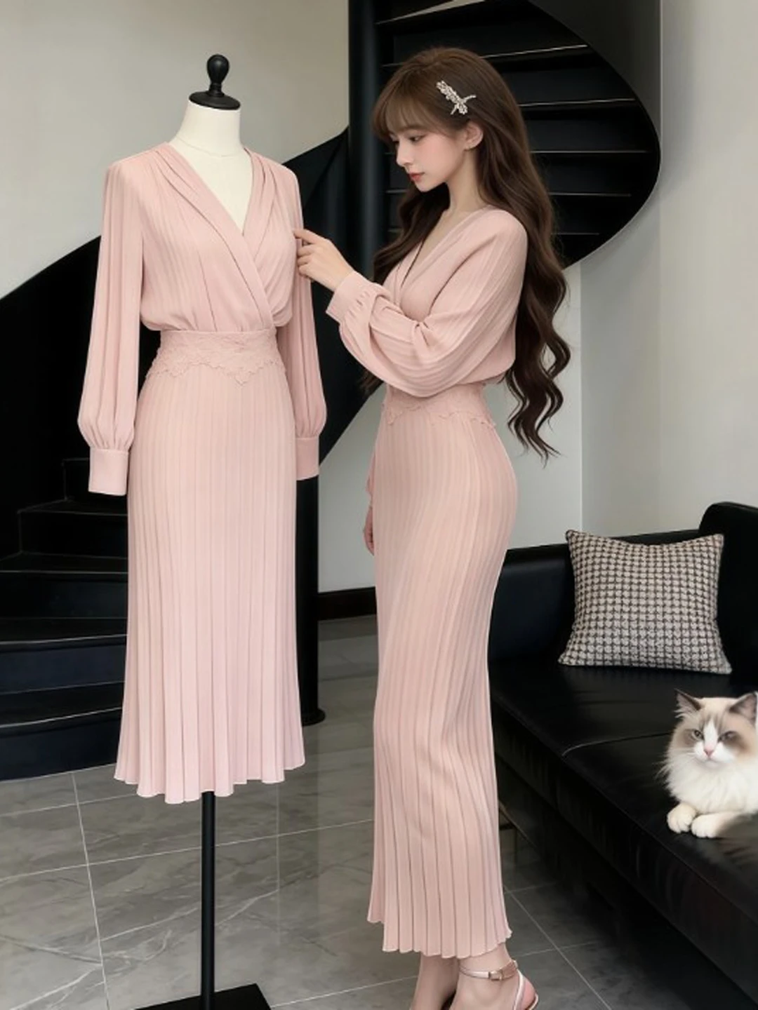 Сексуальная трикотажная длинная юбка Pure Desire Dr V-Ne Bodycon Spring Faion Casual Ci Commute Street Sle Office Date Dance
Сексуальная трикотажная длинная юбка Pure Desire Dr V-Ne Bodycon Spring Faion Casual Ci Commute Street Sle Office Date Dance