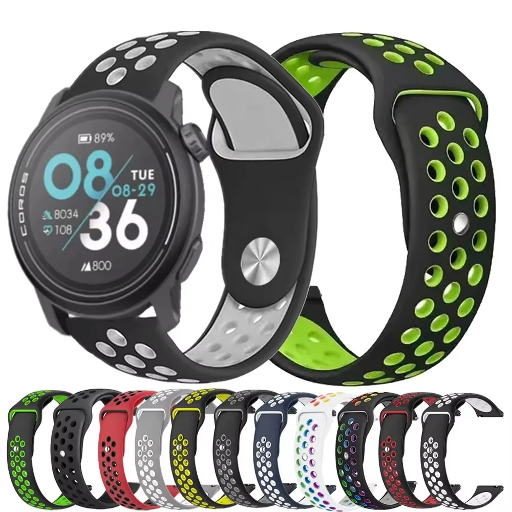 Silicone Smart Watch Bracelet For COROS Apex 42mm 46mm Apex 2 Pro 20/22mm Watch Strap For COROS Pace 3 2 Sport Bands Accessories
Silicone Smart Watch Bracelet For COROS Apex 42mm 46mm Apex 2 Pro 20/22mm Watch Strap For COROS Pace 3 2 Sport Bands Accessories