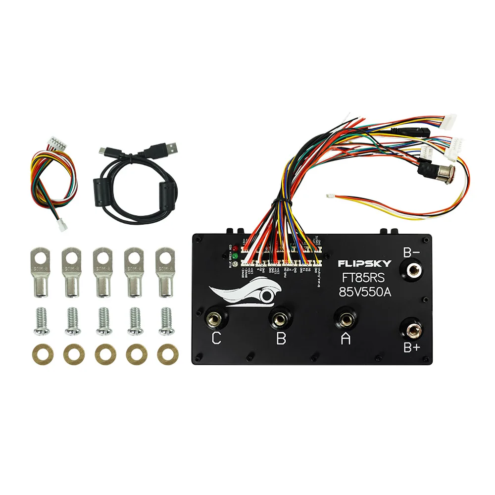 Flipsky FT85RS 85V 550A с алюминиевым корпусом, поддержкой ШИМ-контроля с регулируемой частотой и тормозным сигналом NON-VESC для Ebike Esk8
Flipsky FT85RS 85V 550A с алюминиевым корпусом, поддержкой ШИМ-контроля с регулируемой частотой и тормозным сигналом NON-VESC для Ebike Esk8