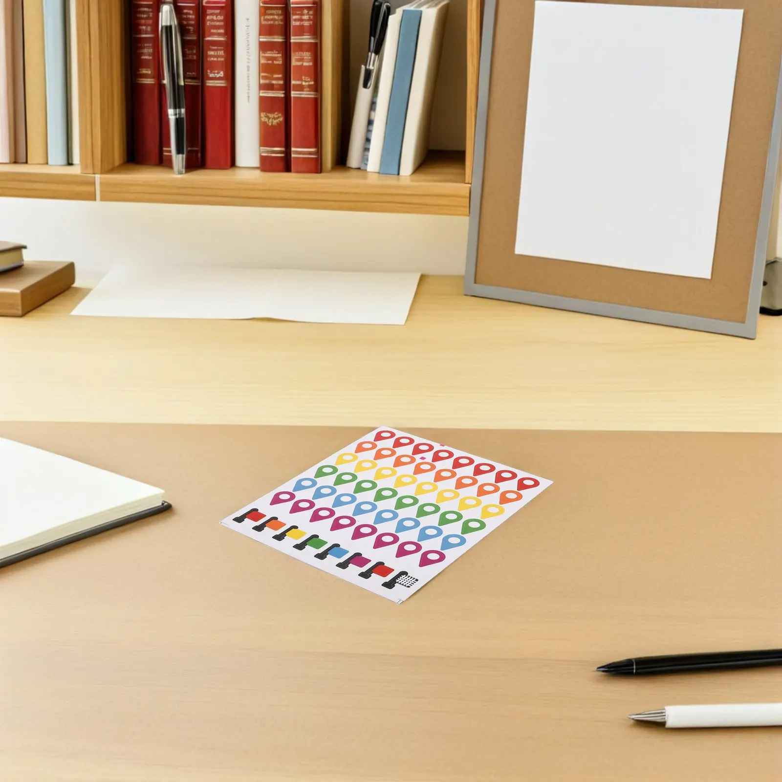 56Pcs Map Location Stickers Self Adhesive Removable Map Pins Peel Stick Label Markers for Travel Destinations Road Trips
56Pcs Map Location Stickers Self Adhesive Removable Map Pins Peel Stick Label Markers for Travel Destinations Road Trips