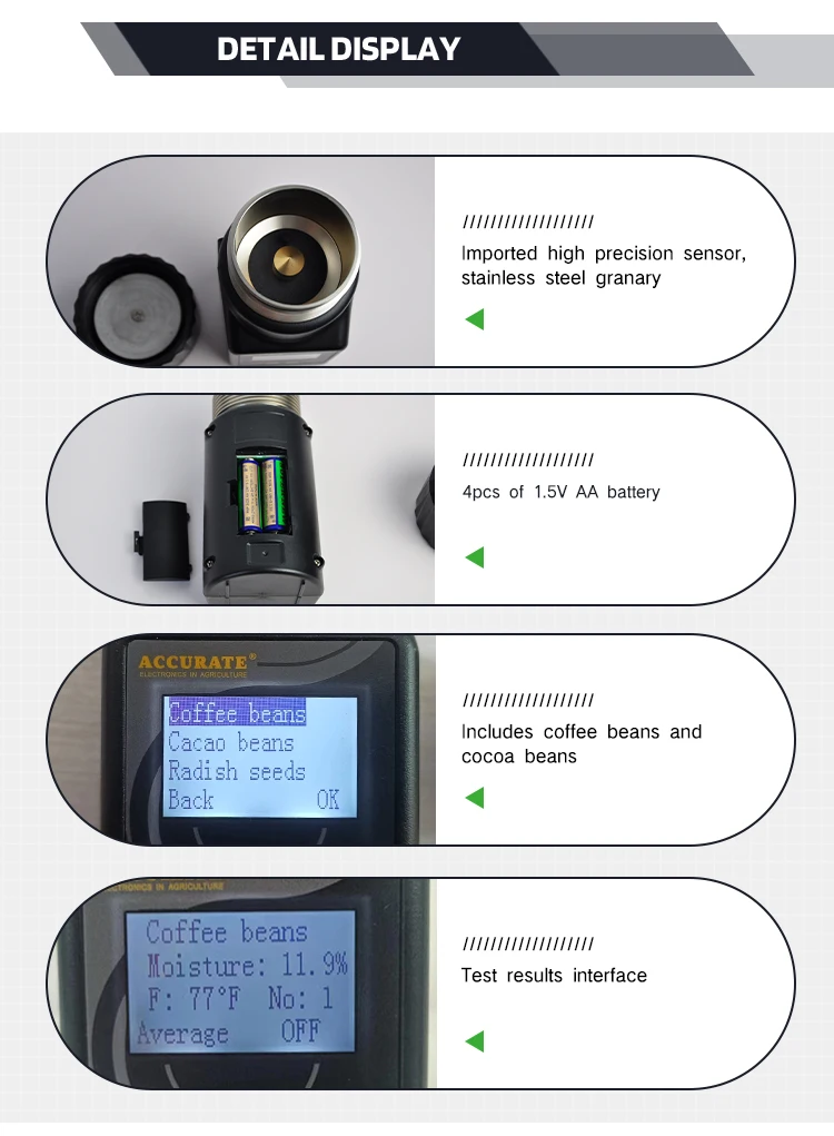 2026SKZ111B-2 PRO Handheld 8-language 43 Kinds Grain and Seeds 8-35% Humidity Moisture Meter Tester Analyzer for Farmers
2026SKZ111B-2 PRO Handheld 8-language 43 Kinds Grain and Seeds 8-35% Humidity Moisture Meter Tester Analyzer for Farmers