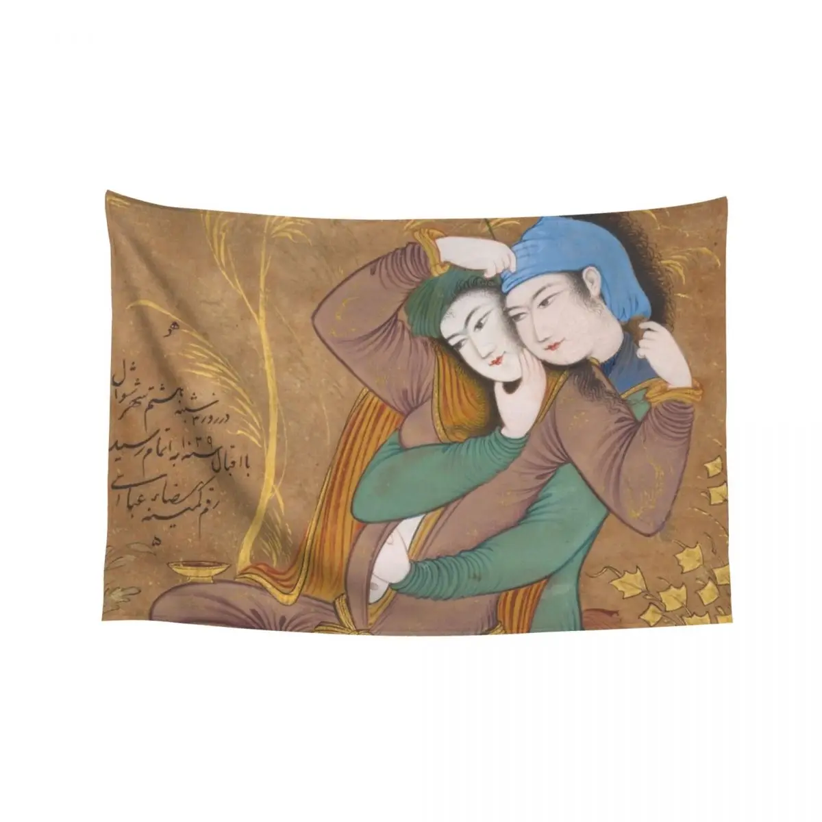 Two Lovers by Reza Abbasi (1630) Tapestry Christmas Decoration Wall Hanging Tapestry
Two Lovers by Reza Abbasi (1630) Tapestry Christmas Decoration Wall Hanging Tapestry