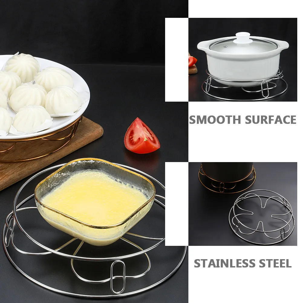 Thickened Stainless Steel Steaming Rack Multifunctional Heat Insulation Stand For Fish Dumpling Kitchen Cooking Steamed Utensil
Thickened Stainless Steel Steaming Rack Multifunctional Heat Insulation Stand For Fish Dumpling Kitchen Cooking Steamed Utensil