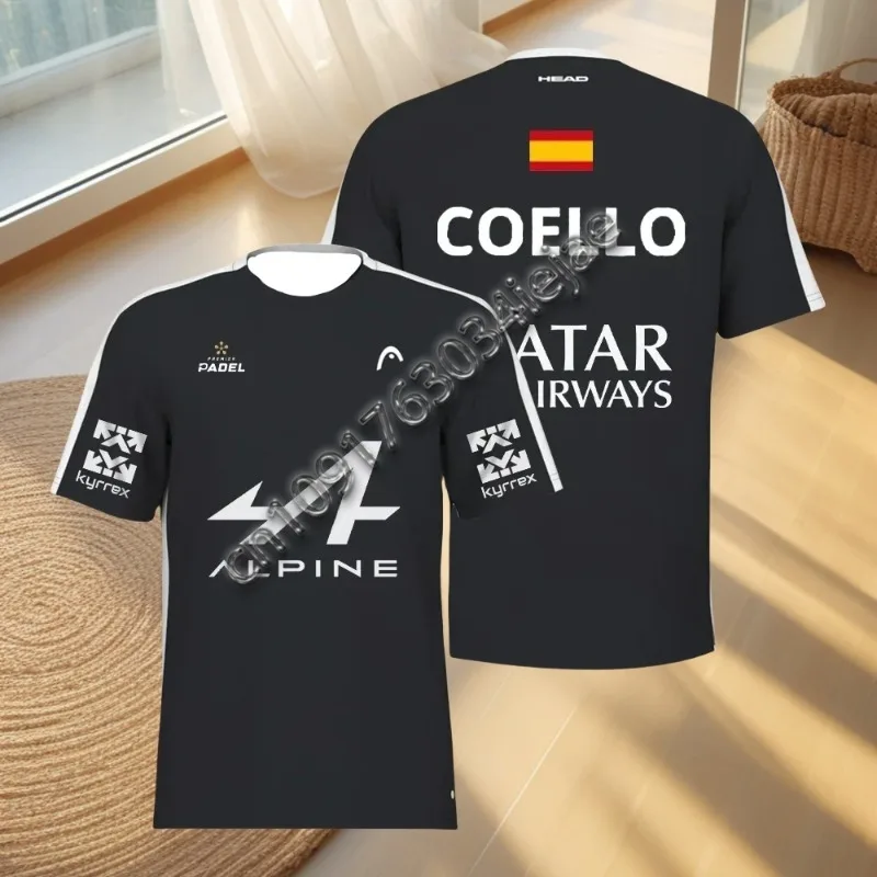 MOTO-Fashion Padel jersey 3D printed T-shirt, men's and women's summer leisure sports running fitness lightweight breathable top
MOTO-Fashion Padel jersey 3D printed T-shirt, men's and women's summer leisure sports running fitness lightweight breathable top