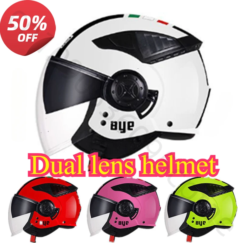 BGE DOTCertification Motorcycle Helmet Electric Bicycle Helmet Riding Motorcycle Double Lens Helmet Cascos Para Moto
BGE DOTCertification Motorcycle Helmet Electric Bicycle Helmet Riding Motorcycle Double Lens Helmet Cascos Para Moto
