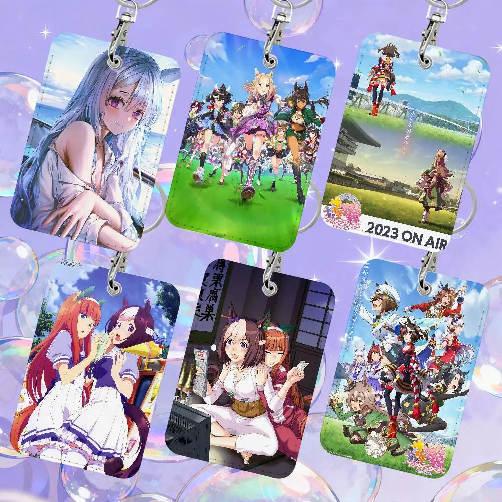 Uma Musume Pretty Derby 1 Card Holder, Leather Card Storage Box, Key Chain, Access Tag Holder, ID Card Holder, Key Chain
Uma Musume Pretty Derby 1 Card Holder, Leather Card Storage Box, Key Chain, Access Tag Holder, ID Card Holder, Key Chain