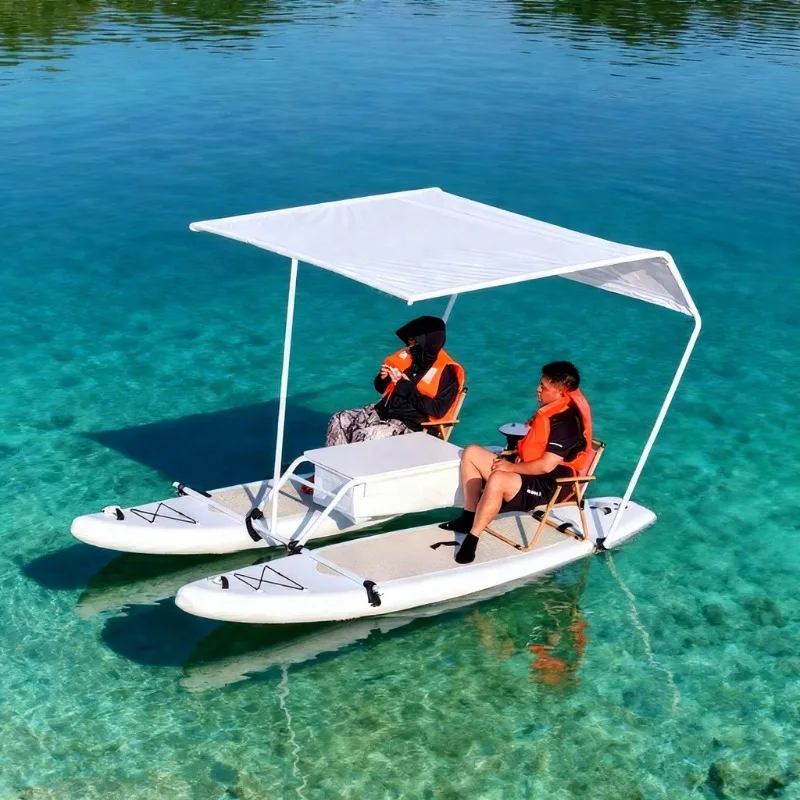 Pedal Board Sup Inflatable Double Seats Watercraft Portable Inflatable Pedal Fishing Sup Catamaran for Fishing
Pedal Board Sup Inflatable Double Seats Watercraft Portable Inflatable Pedal Fishing Sup Catamaran for Fishing
