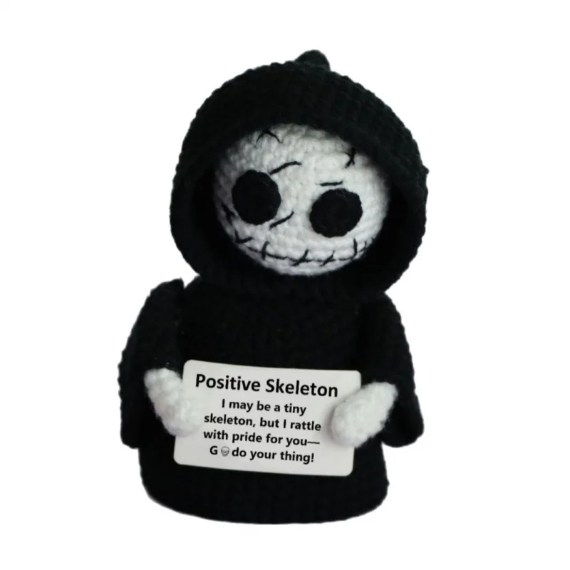New Halloween doll hollow skull bat pumpkin handmade crocheted doll Halloween children gift
New Halloween doll hollow skull bat pumpkin handmade crocheted doll Halloween children gift