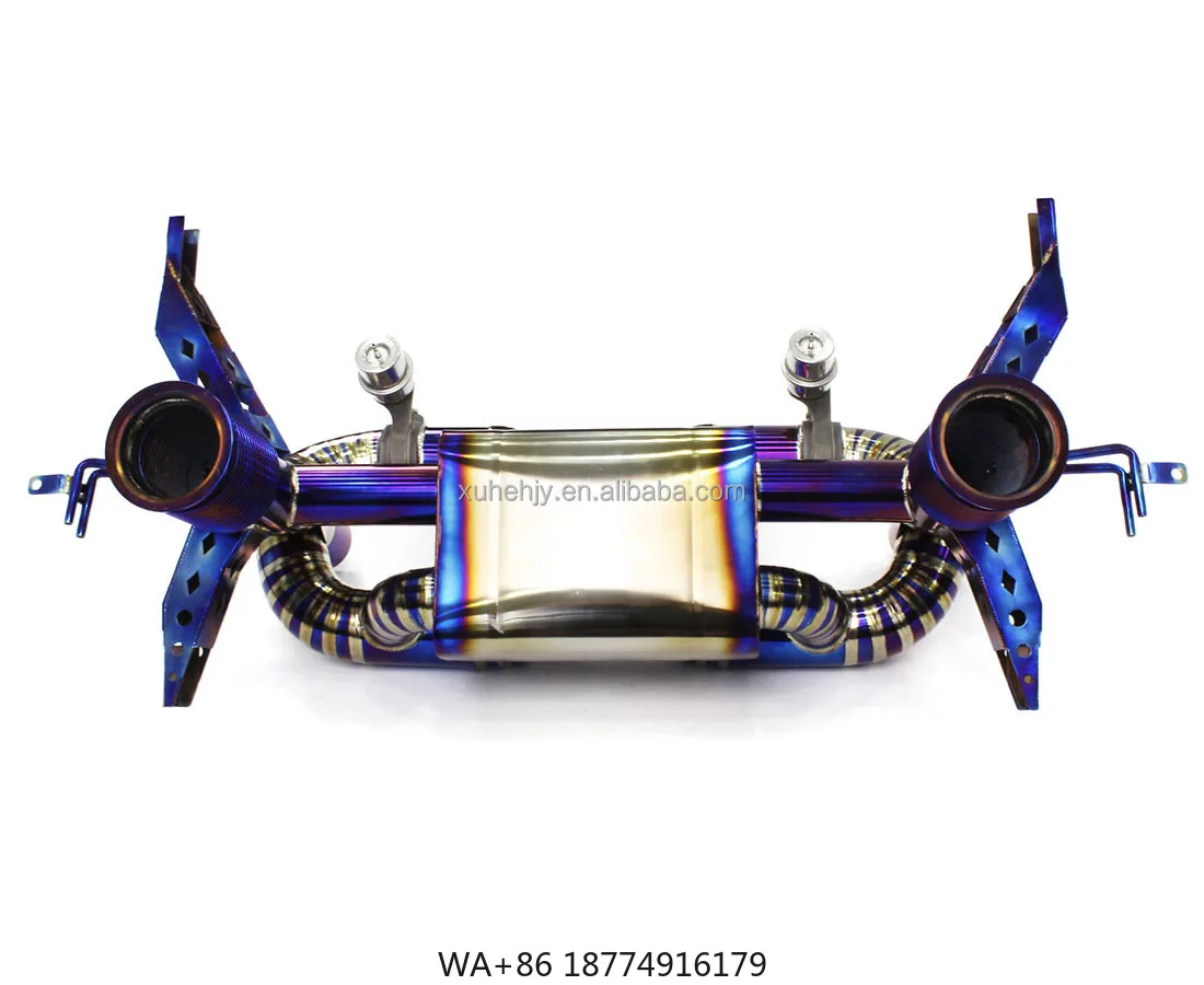 Высококачественная выхлопная труба из титанового сплава, выхлопная система автомобиля Catback, выхлопная система для Huracan Sto/evo Spyder
Высококачественная выхлопная труба из титанового сплава, выхлопная система автомобиля Catback, выхлопная система для Huracan Sto/evo Spyder