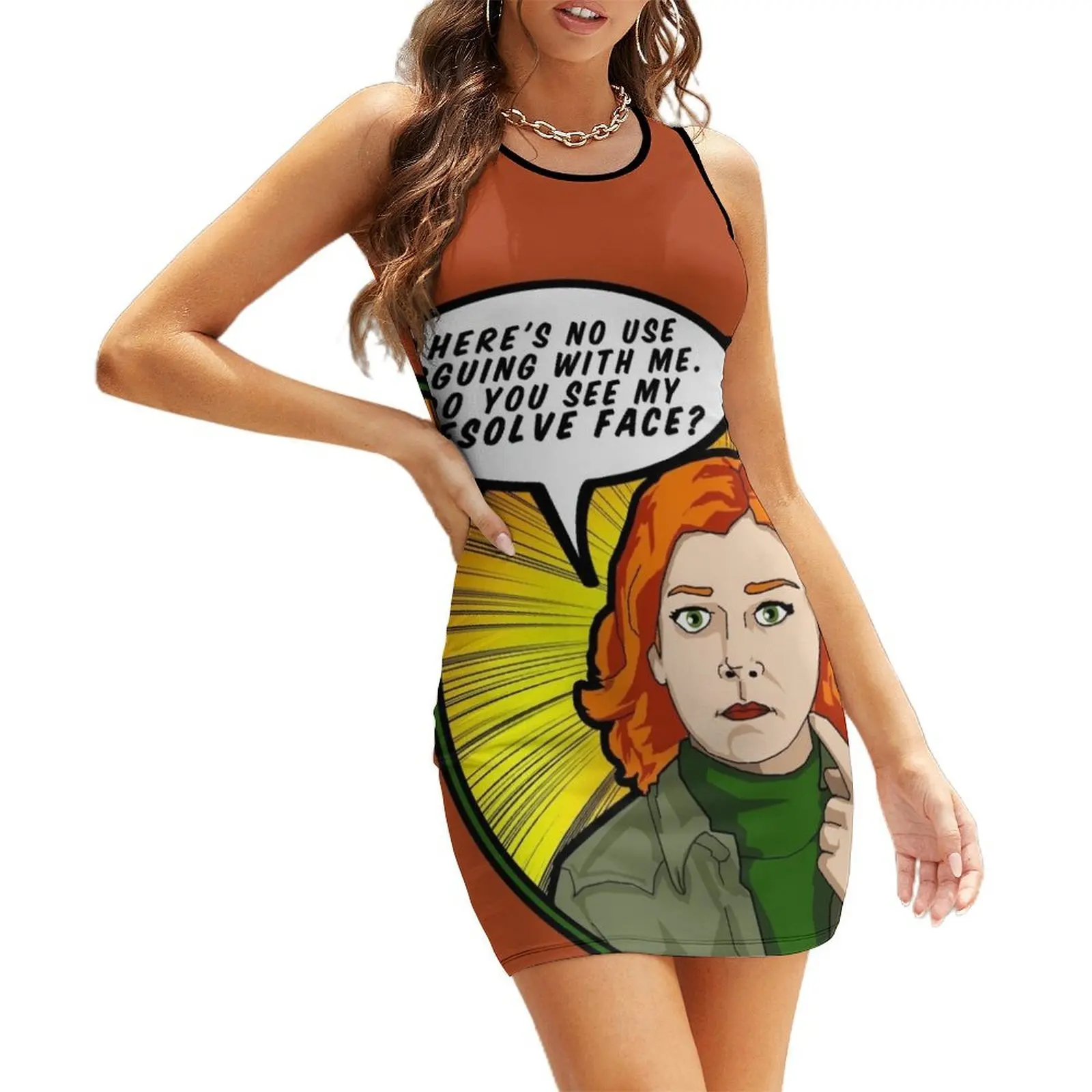 Resolve face. Your argument is invalid. Sleeveless Sundress Dress woman women's luxury party dress
Resolve face. Your argument is invalid. Sleeveless Sundress Dress woman women's luxury party dress