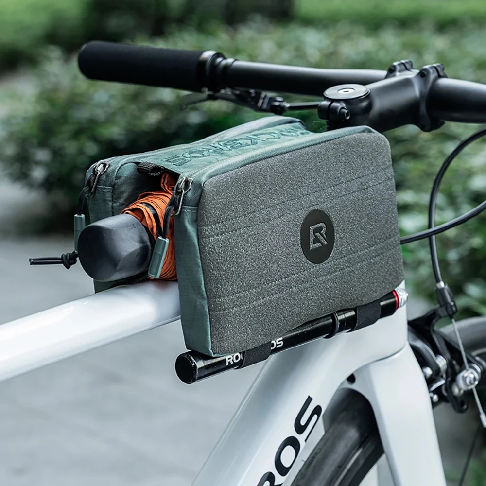 ROCKBROS Bicycle Upper Tube Bag 1L Capacity Drawstring Storage Bike Double Side Bag Portable Shoulder Bag
ROCKBROS Bicycle Upper Tube Bag 1L Capacity Drawstring Storage Bike Double Side Bag Portable Shoulder Bag