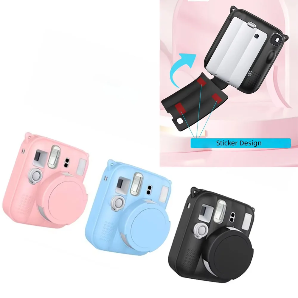 Silicone Protective Case for Instax Mini 13 Camera Cover Black Pink Blue
Silicone Protective Case for Instax Mini 13 Camera Cover Black Pink Blue