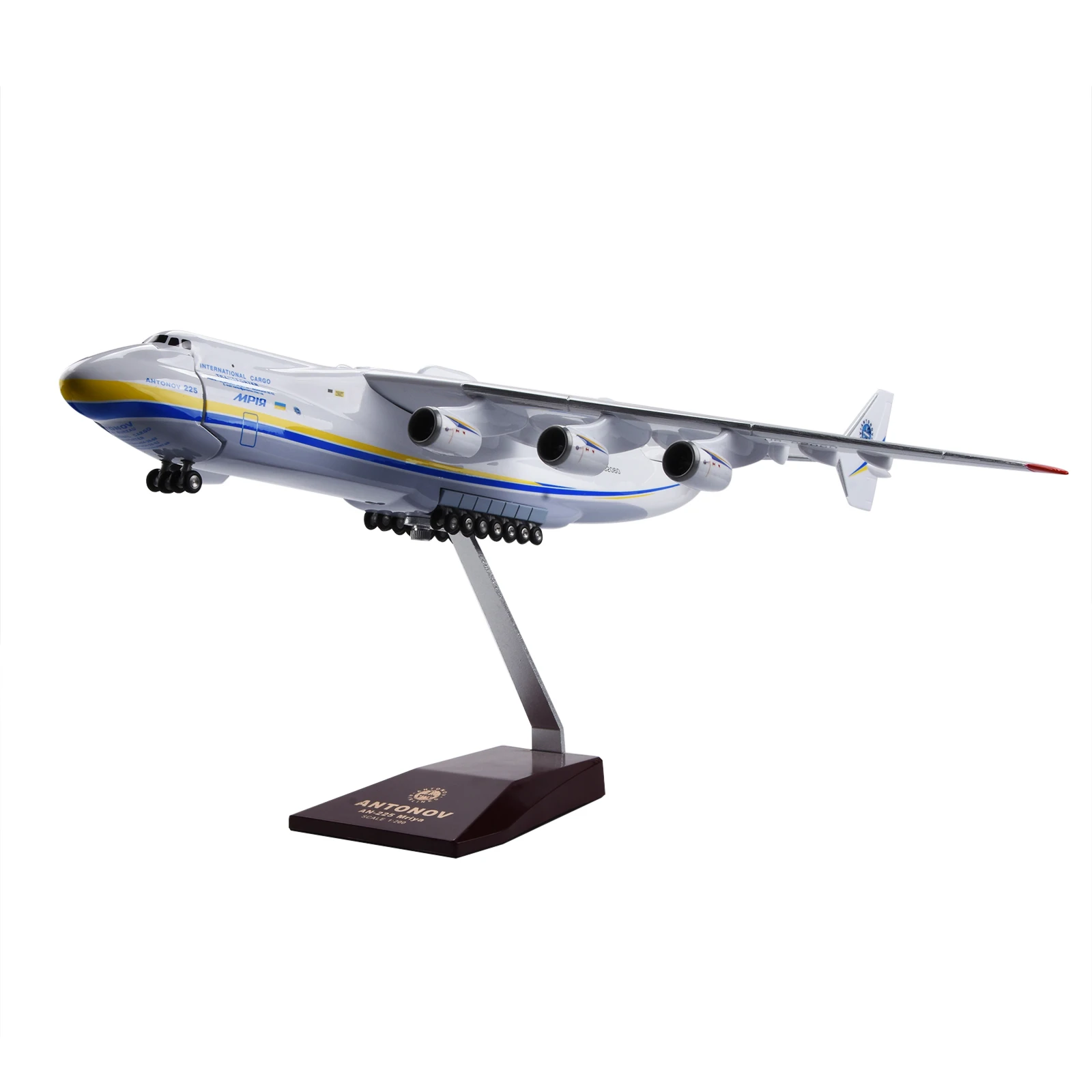 42cm 1/200 Scale Model For Antonov AN-225 AN225 Mriya Transport Aircraft Airplane Resin Plastic Replica Collection Display
42cm 1/200 Scale Model For Antonov AN-225 AN225 Mriya Transport Aircraft Airplane Resin Plastic Replica Collection Display