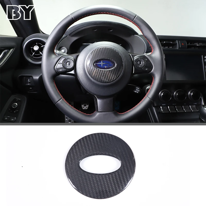 Car Interior Car Steering Wheel Logo Real Carbon Fiber Sticker Protective Decoration For Subaru BRZ 2012-2022 Accessories
Car Interior Car Steering Wheel Logo Real Carbon Fiber Sticker Protective Decoration For Subaru BRZ 2012-2022 Accessories