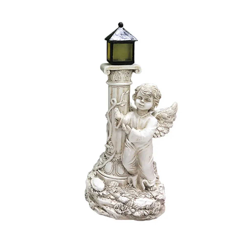 Resin Solar Angel Figurine Decor Durable Garden nament Statue Outdoor Craft Accessories
Resin Solar Angel Figurine Decor Durable Garden nament Statue Outdoor Craft Accessories